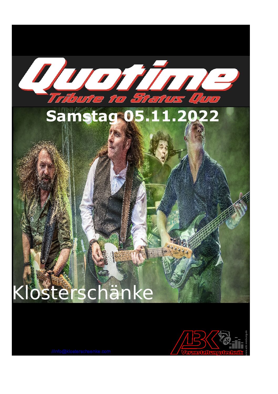 QUOTIME – A Tribute to Status Quo