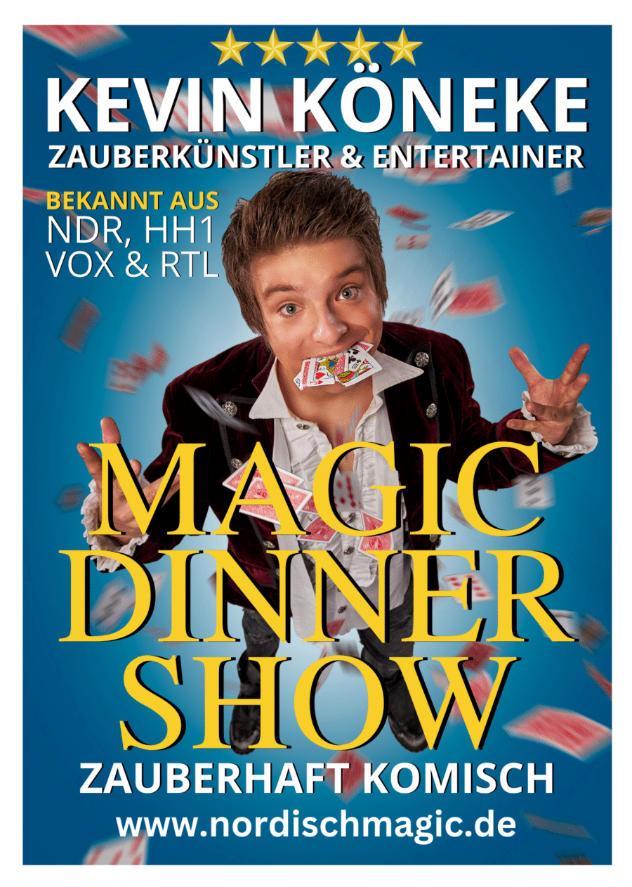 MAGIC DINNER SHOW 07.09.2024 nur VVK